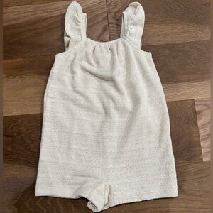 GAP Cream Textured Kids One Piece
